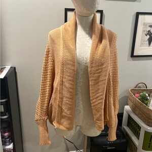Peach cardigan